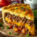 Irresistible Cheeseburger Pie: A Comforting Delight First Image