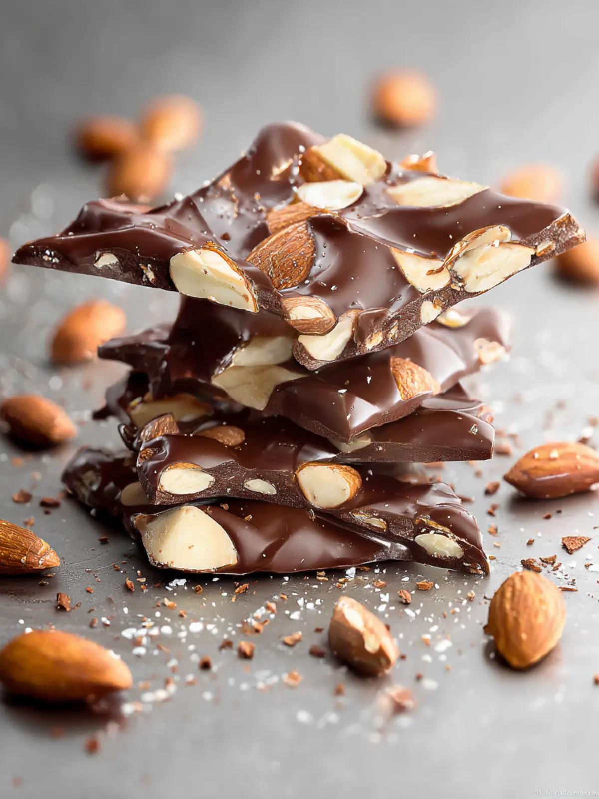 Chocolate Almond Bark – 3 Ingredients! First Image