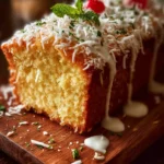 Easy Coconut Loaf Cake First Image