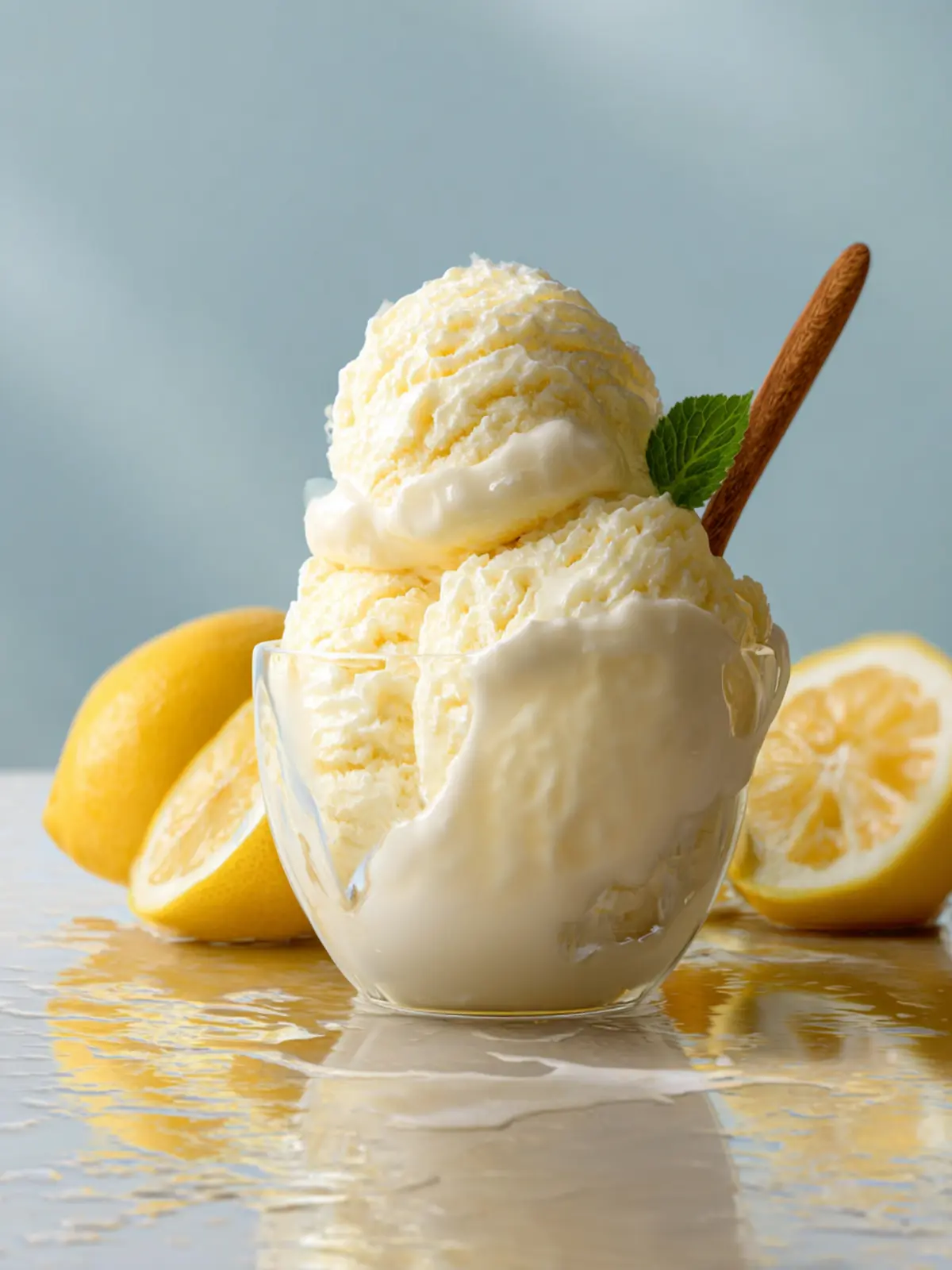 Best Recipe for Lemon Ice Cream First Image