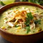 Green Chicken Enchilada Soup First Image