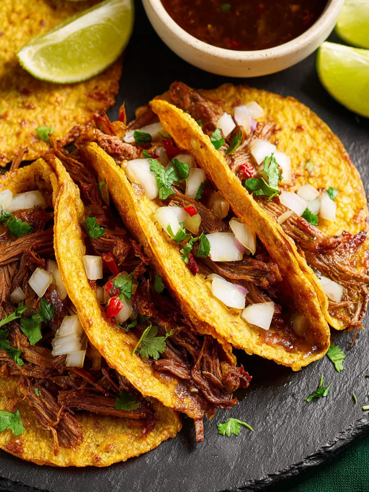 Beef Birria Tacos with Au Jus First Image