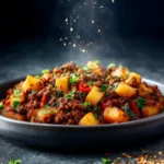 Chorizo Spiced Ground Beef & Potatoes First Image