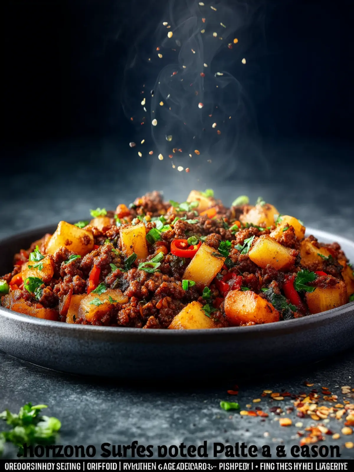 Chorizo Spiced Ground Beef & Potatoes First Image