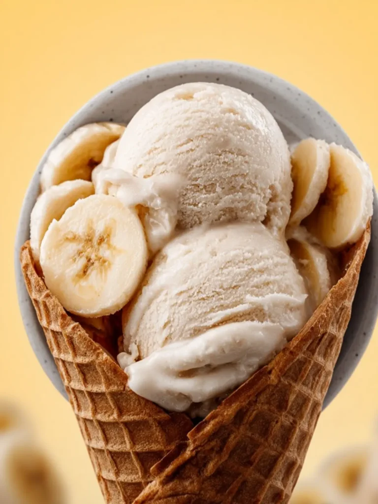 One Ingredient Banana Ice Cream First Image
