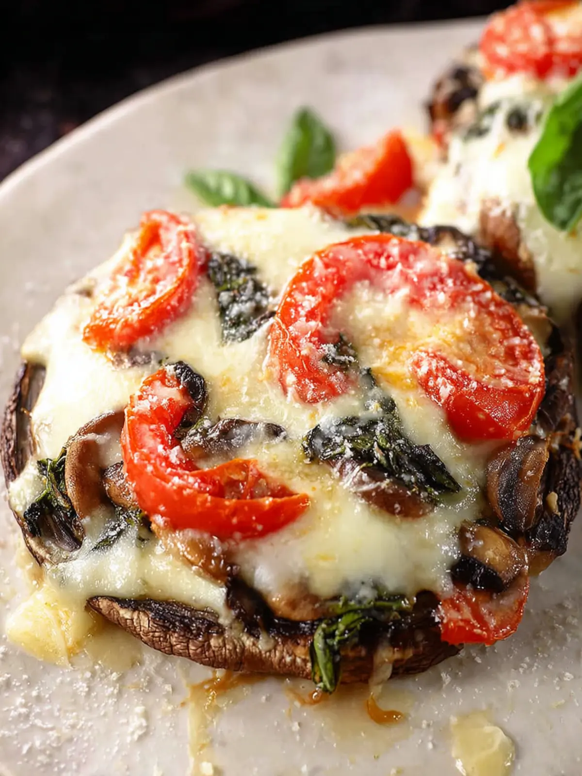 Portobello Mushroom Pizza For One First Image