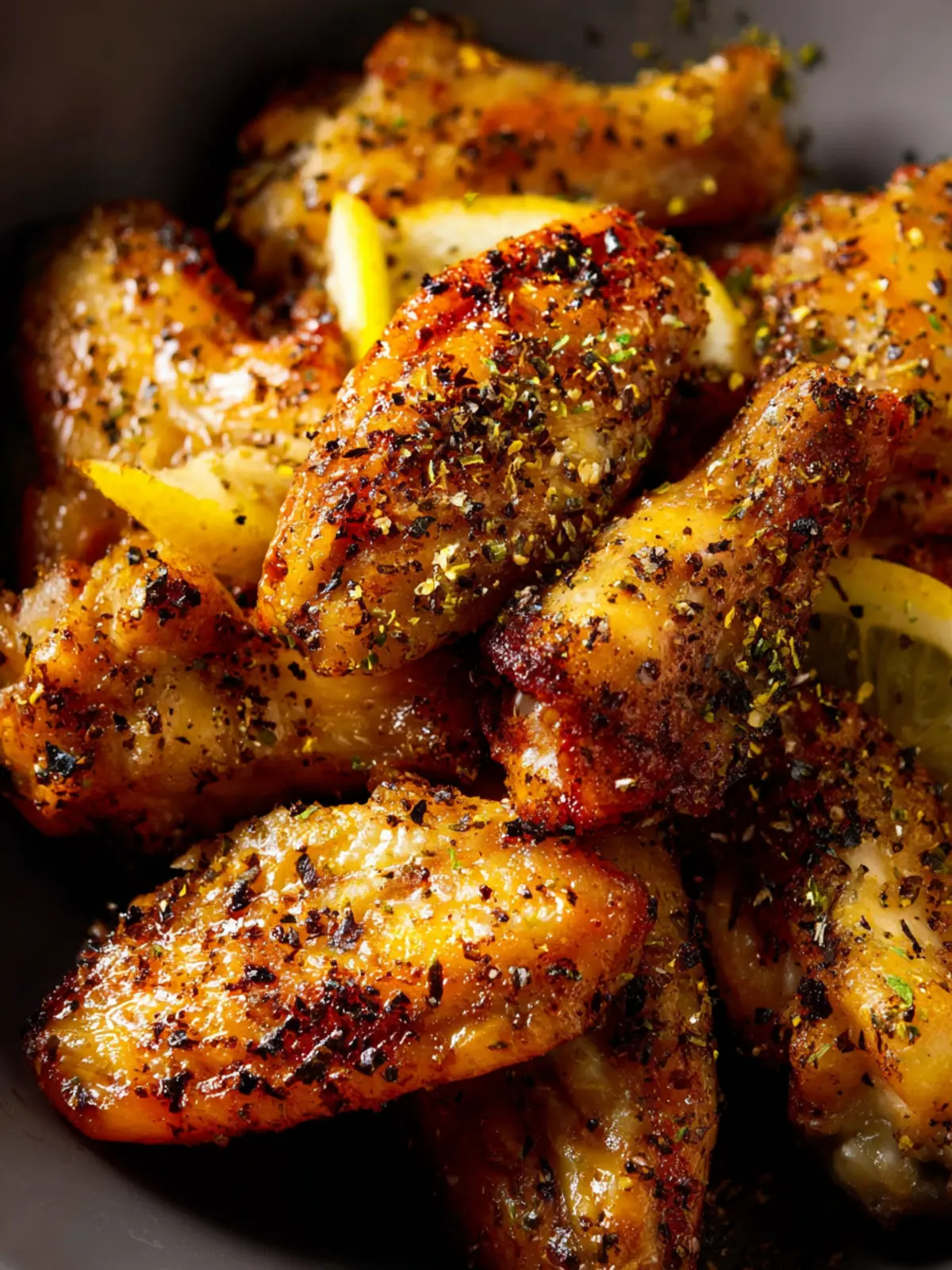 Air Fryer Lemon Pepper Wings First Image