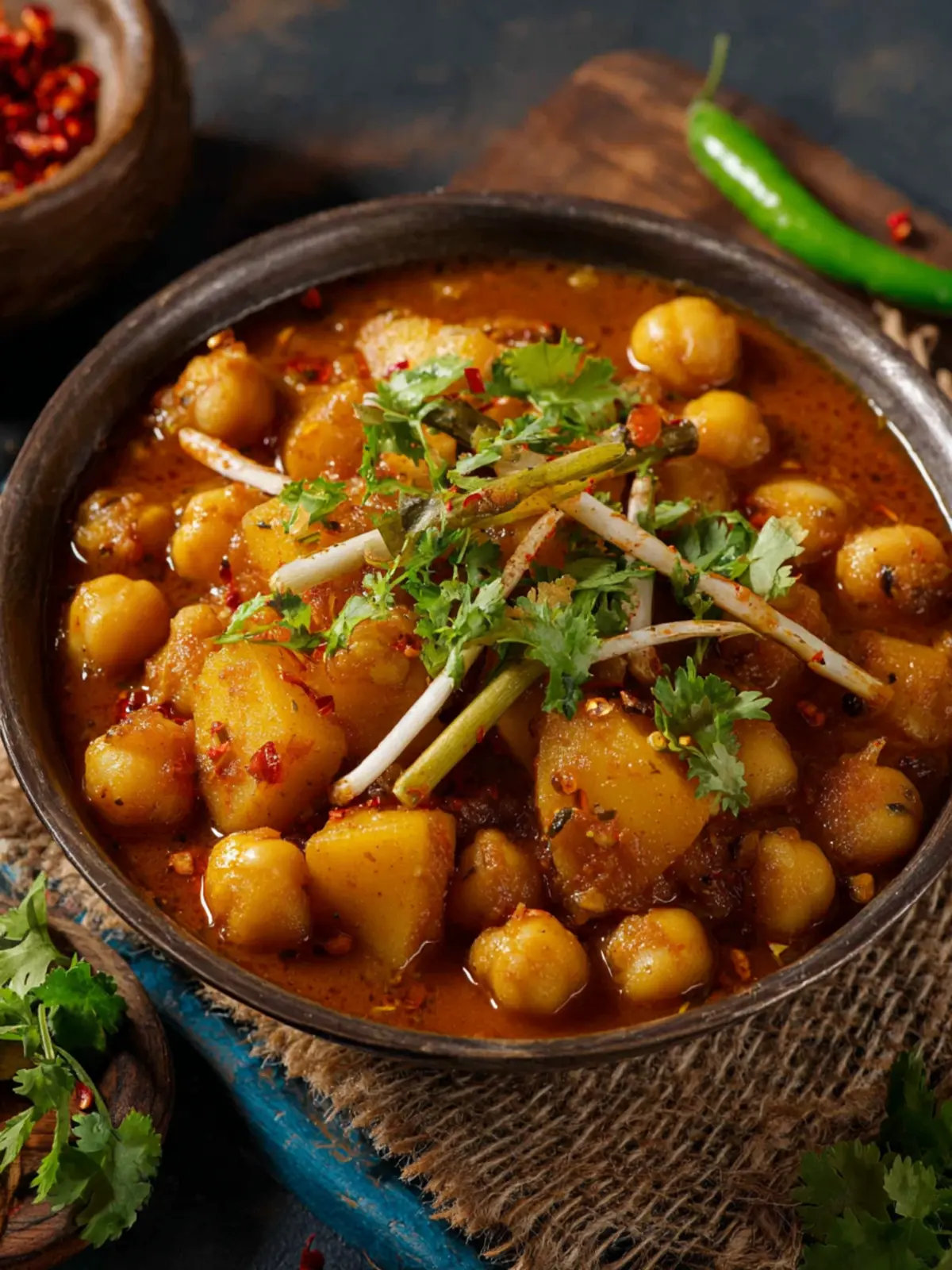Aloo Chole Recipe: The Best Cozy Comfort Bowl You Need! 6 Aloo Chole Recipe Second Image srecod