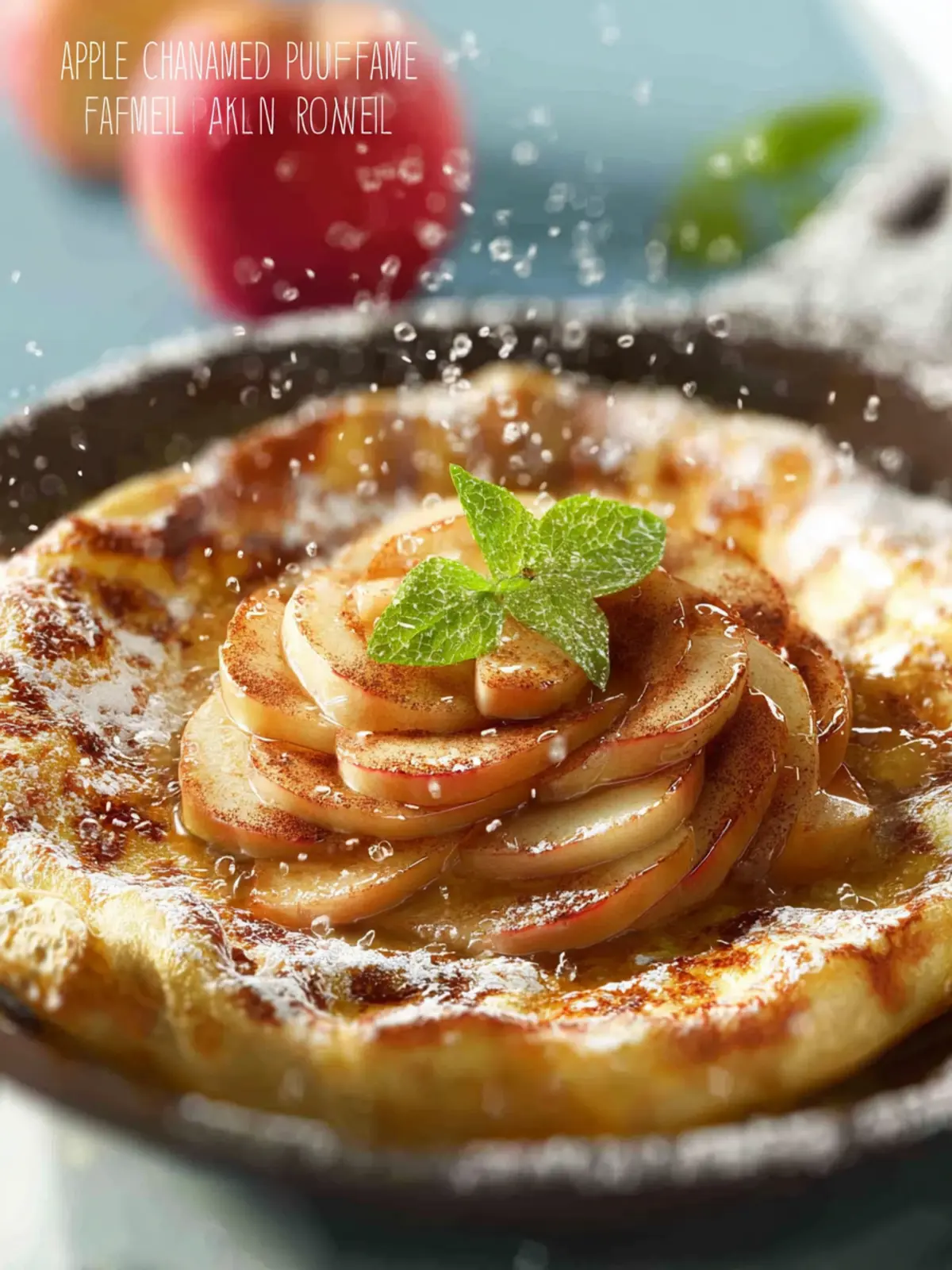 Apple Cinnamon Puffed Pancake: Irresistibly Fluffy Delight 6