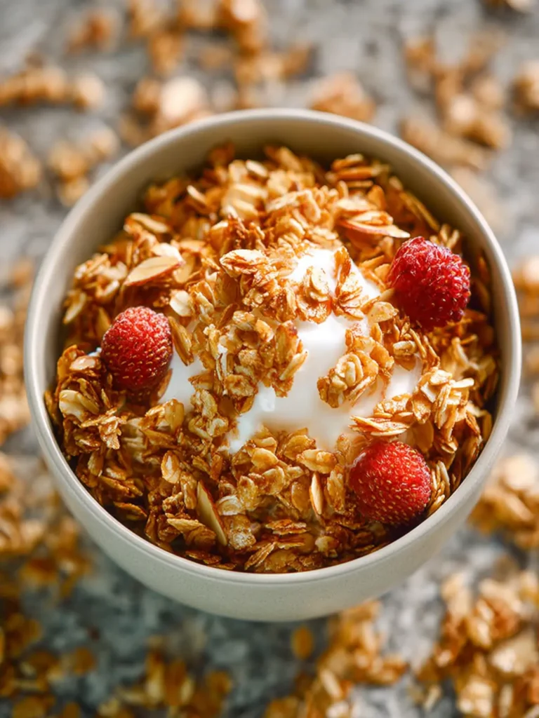 Best Vanilla Almond Granola First Image