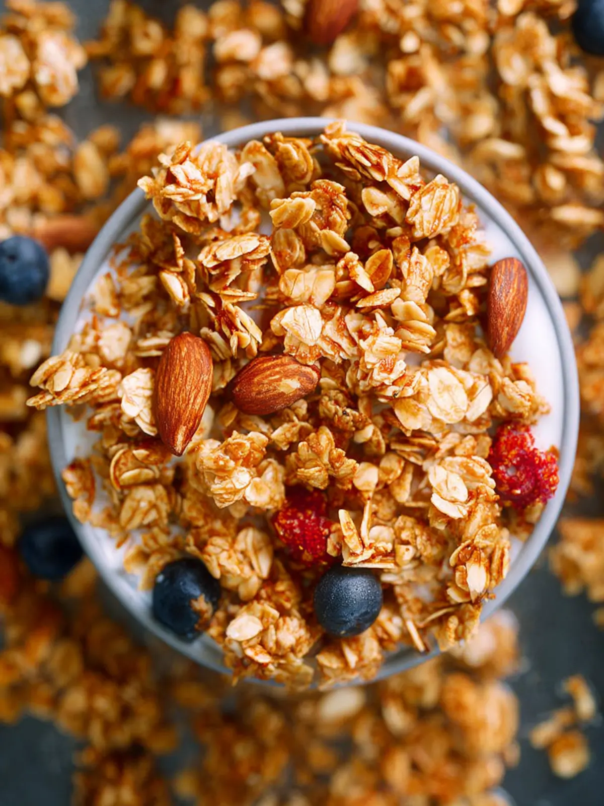 Best Vanilla Almond Granola Third Image pzuk6h
