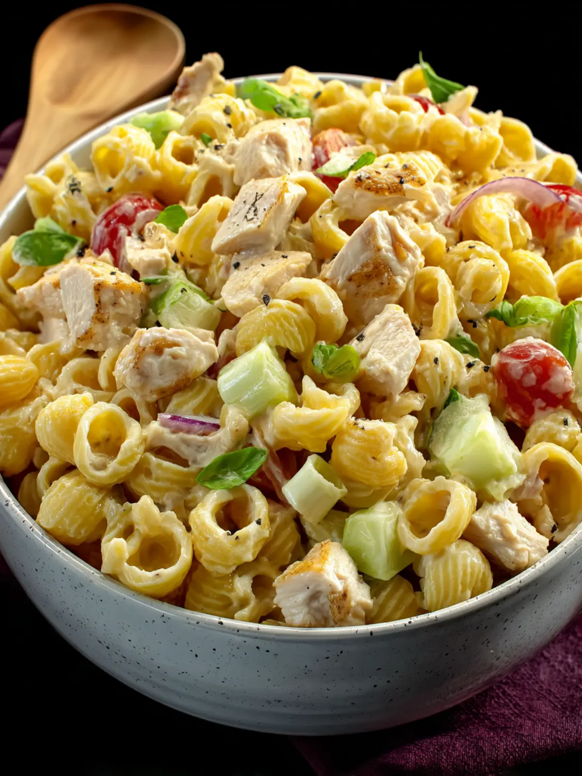 Chicken Macaroni Salad: The Best Creamy Comfort Dish Ever 7 Chicken Macaroni Salad Third Image if9an4