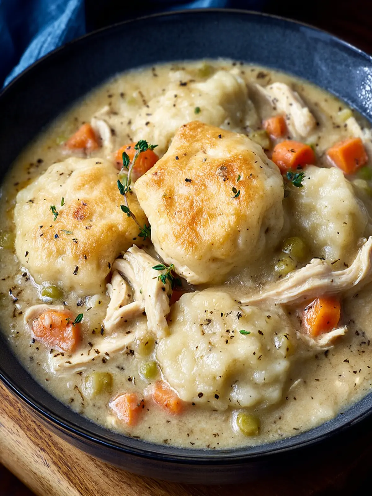 Chicken and Dumplings with Canned or Frozen Biscuits Fourth Image uczej7