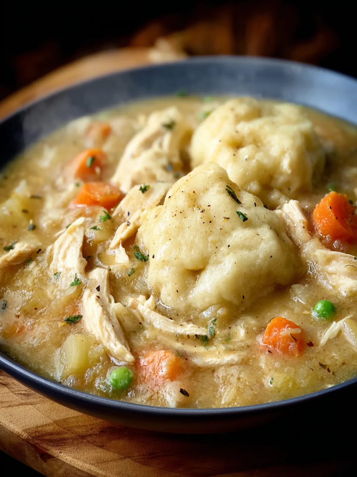 Chicken and Dumplings with Canned or Frozen Biscuits Third Image hjjoah
