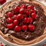 Chocolate Cherry Cheesecake Dip First Image