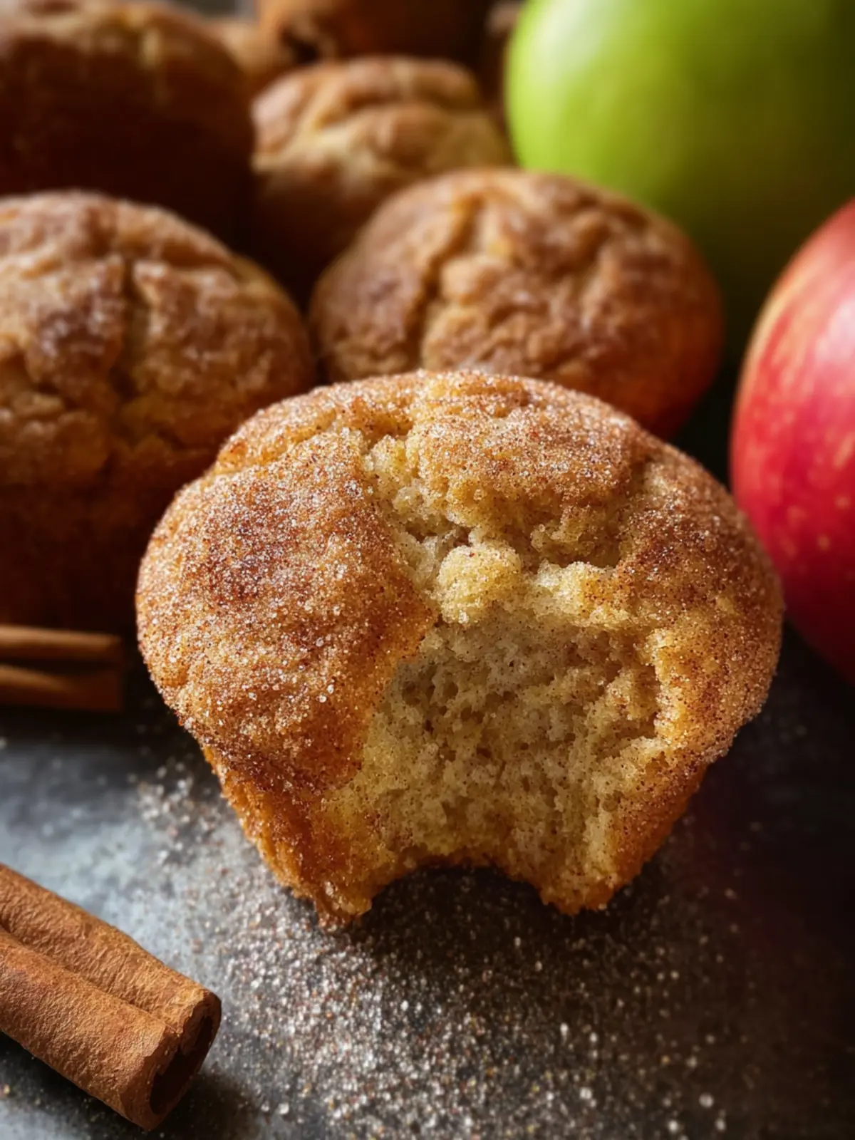 Cinnamon Applesauce Muffins First Image