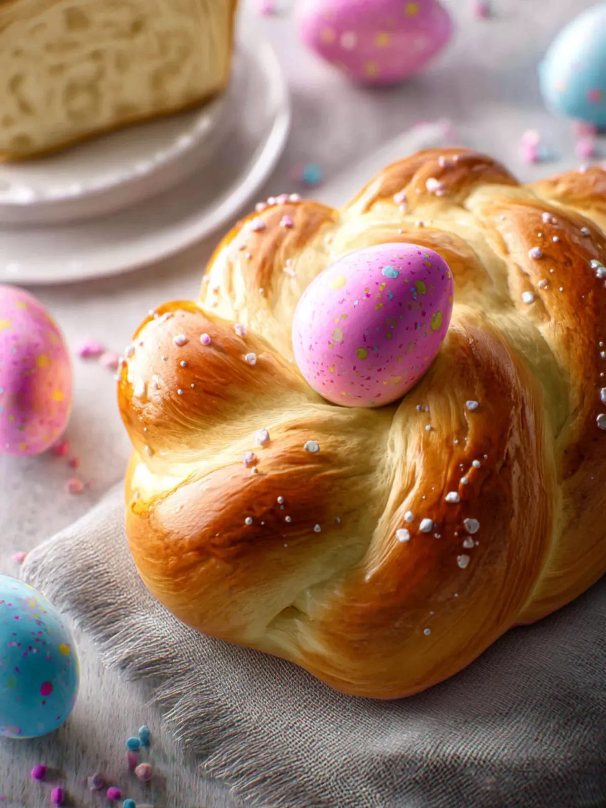 Easter Egg Bread First Image