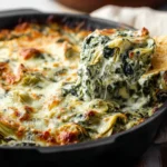 Easy Healthy Spinach Artichoke Dip – With Greek Yogurt First Image