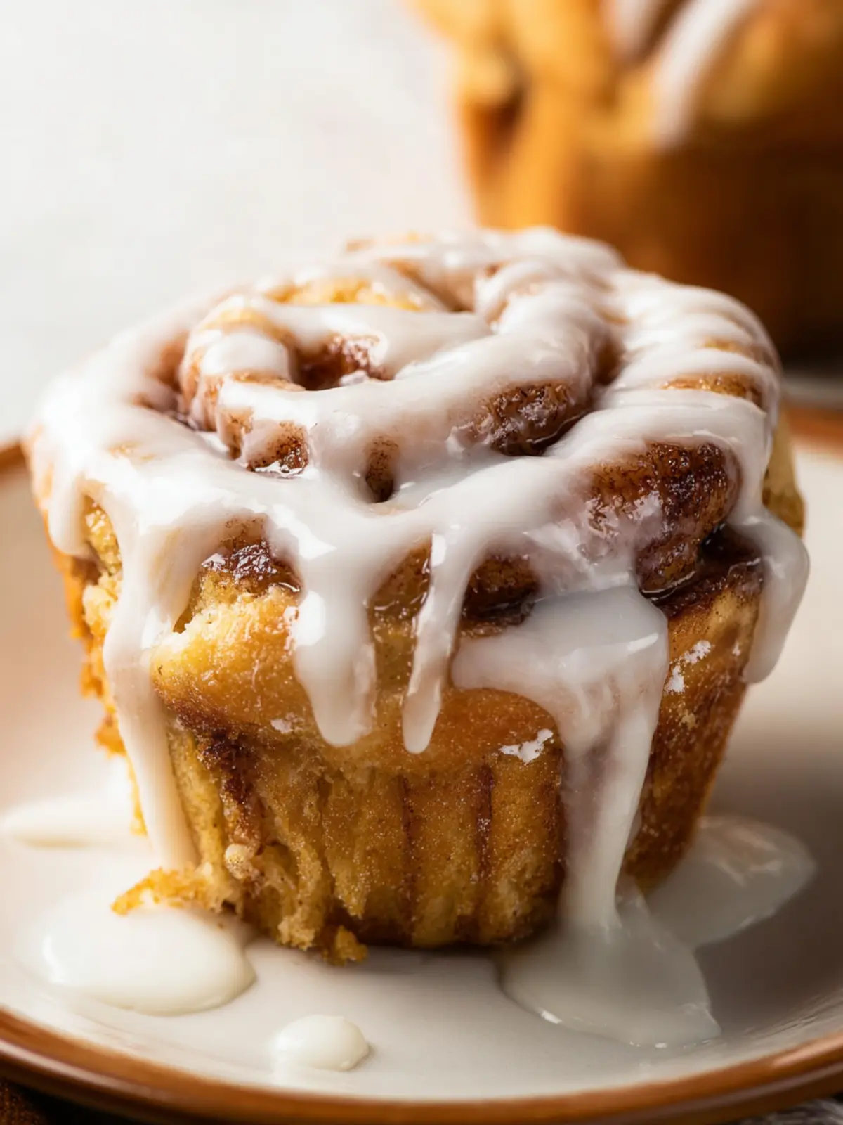 Easy No Yeast Cinnamon Roll Muffins Third Image qbszl2