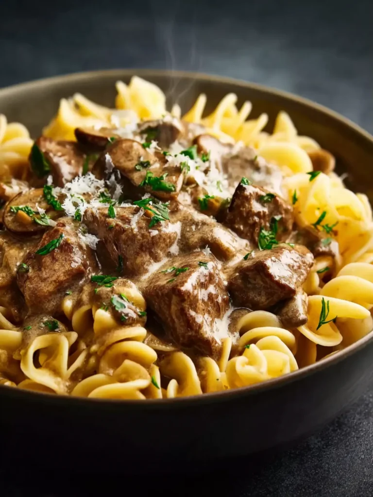 Gordon Ramsay Beef Stroganoff First Image
