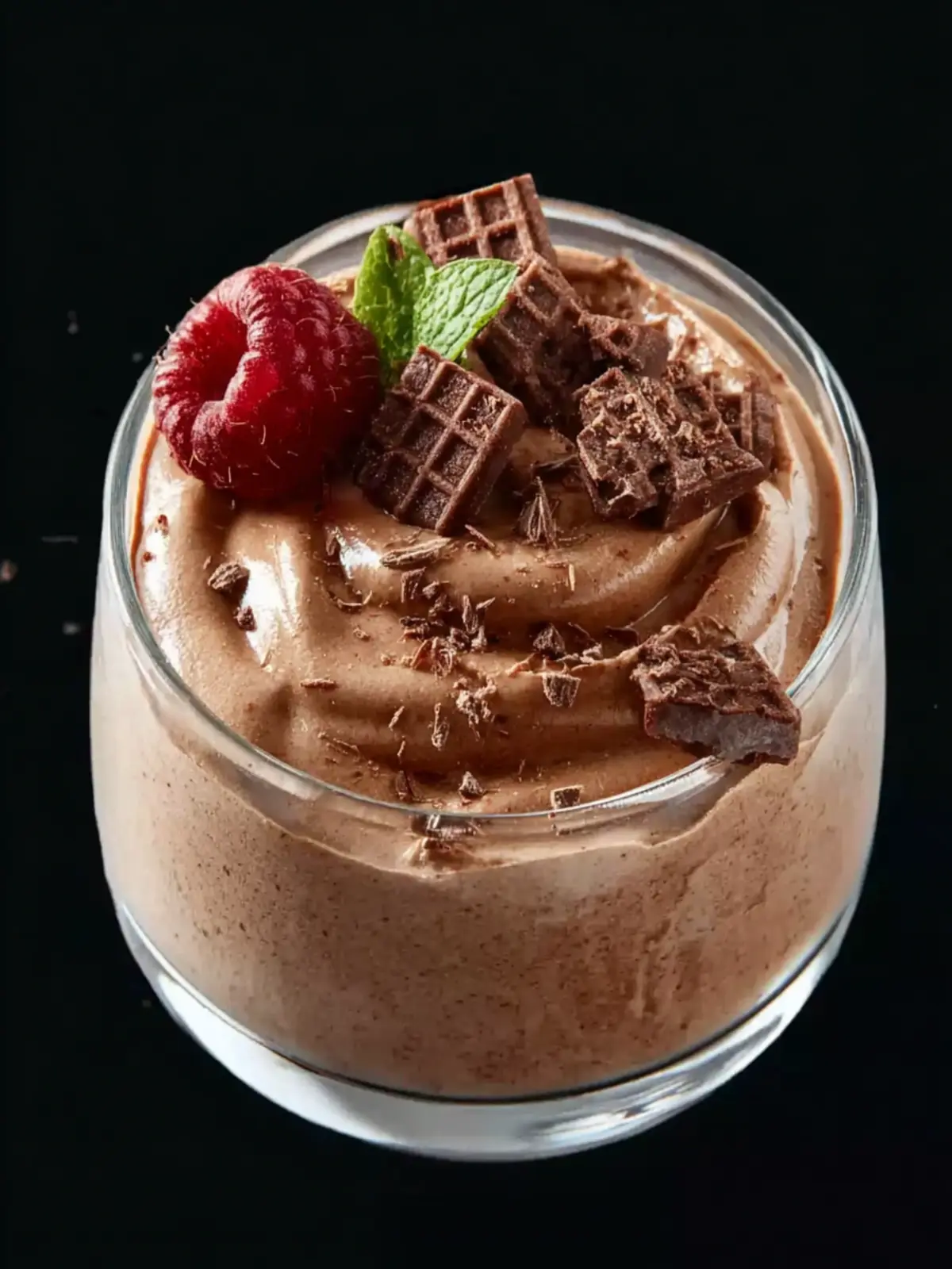 Greek Yogurt Chocolate Mousse First Image