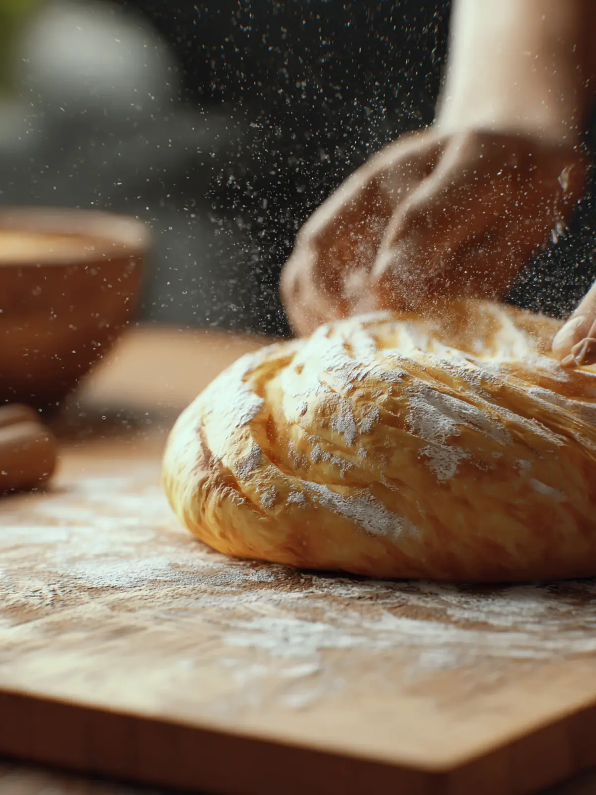 How To Knead Dough First Image