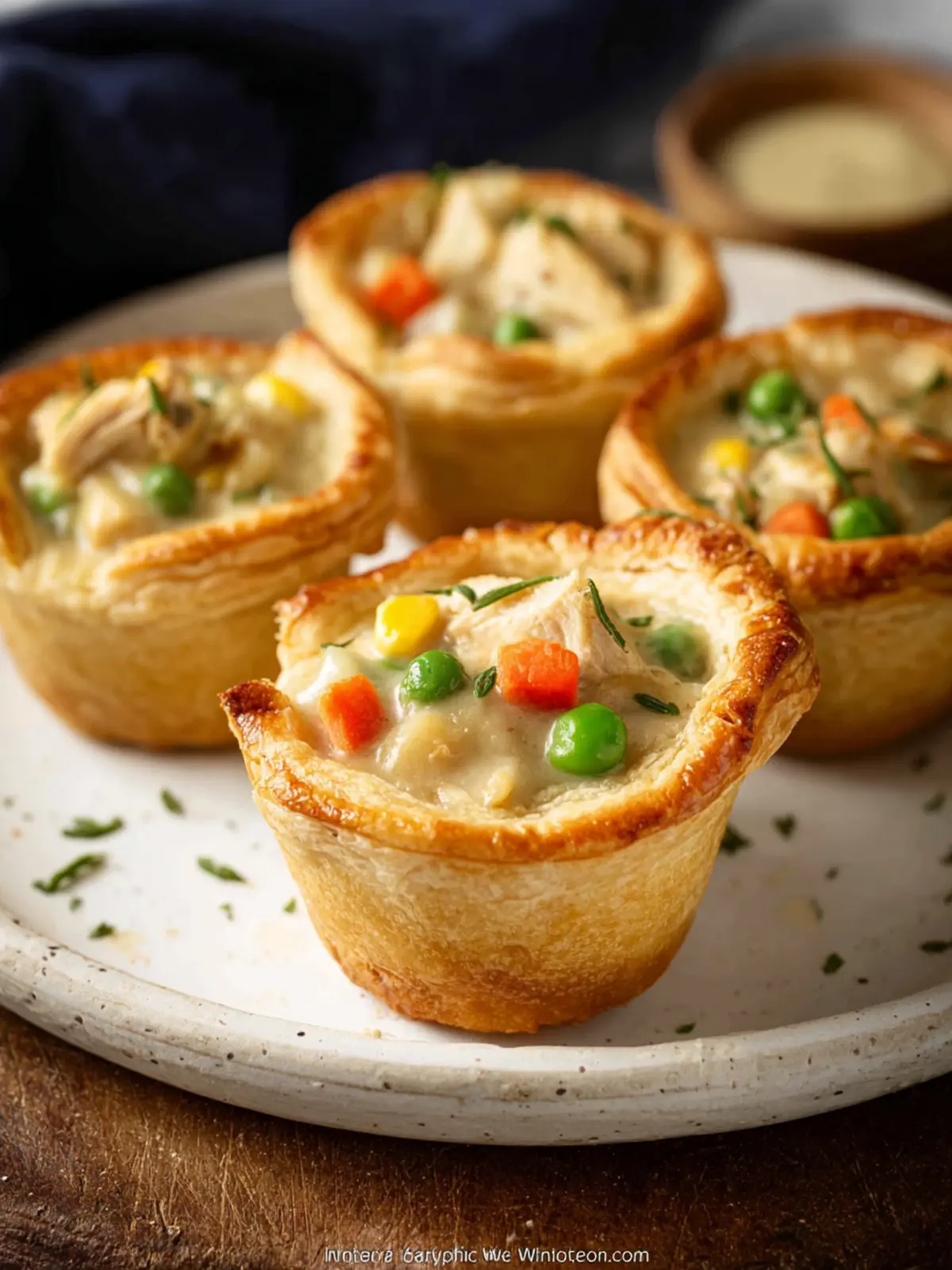 Mini Chicken Pot Pies First Image