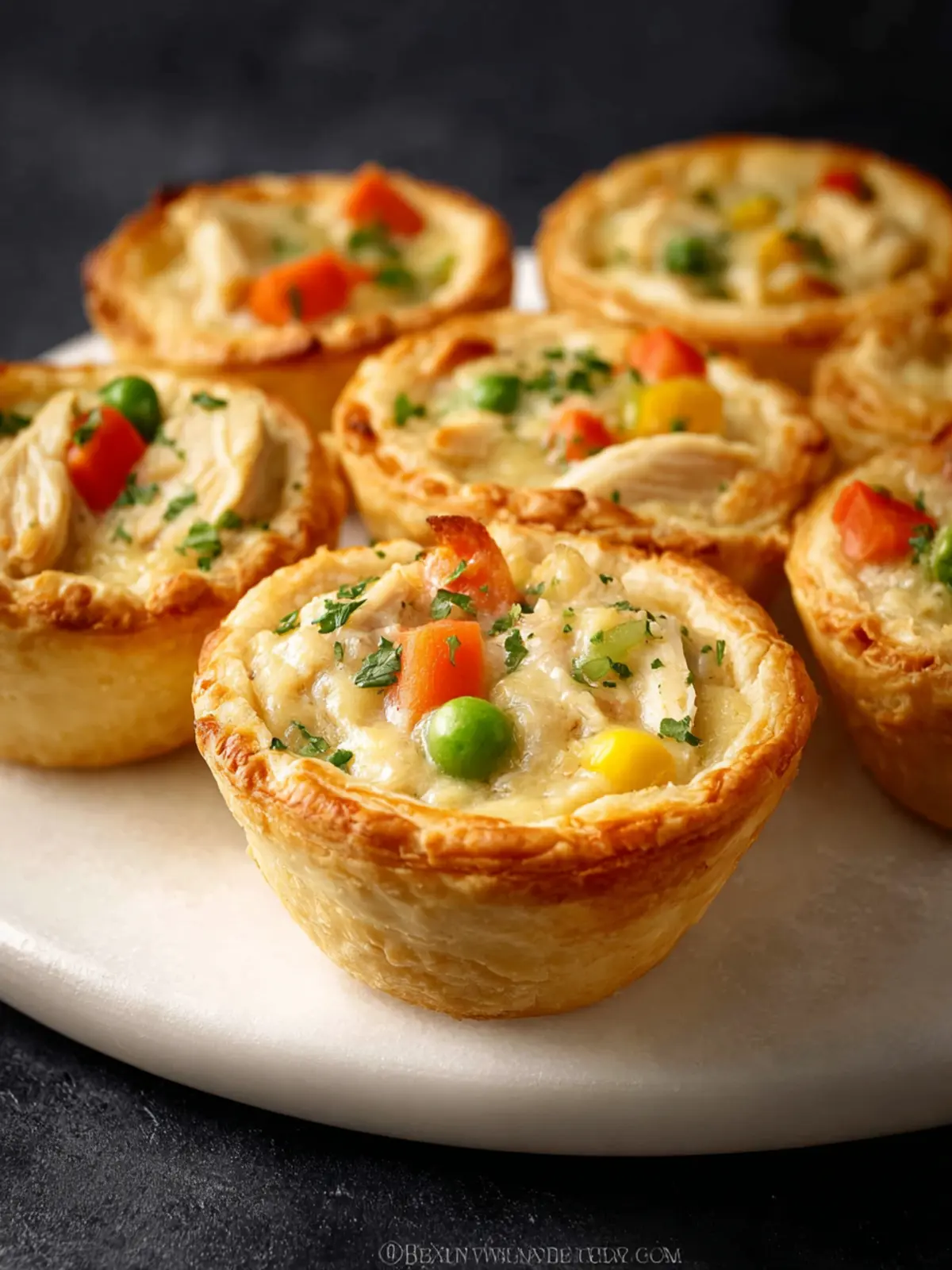 Mini Chicken Pot Pies Third Image ja5q6z