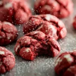 Red Velvet Gooey Butter Cookies First Image