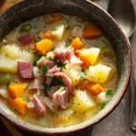 Slow Cooker Ham and Potato Soup First Image