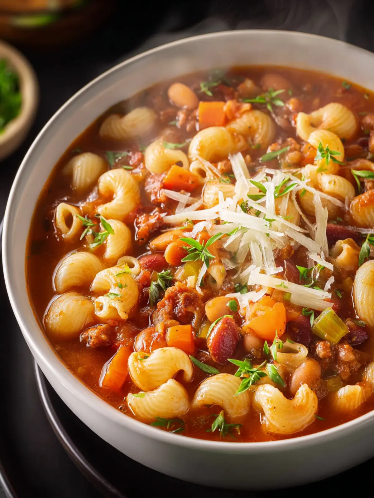 Slow Cooker Pasta Fagioli Second Image ji037h