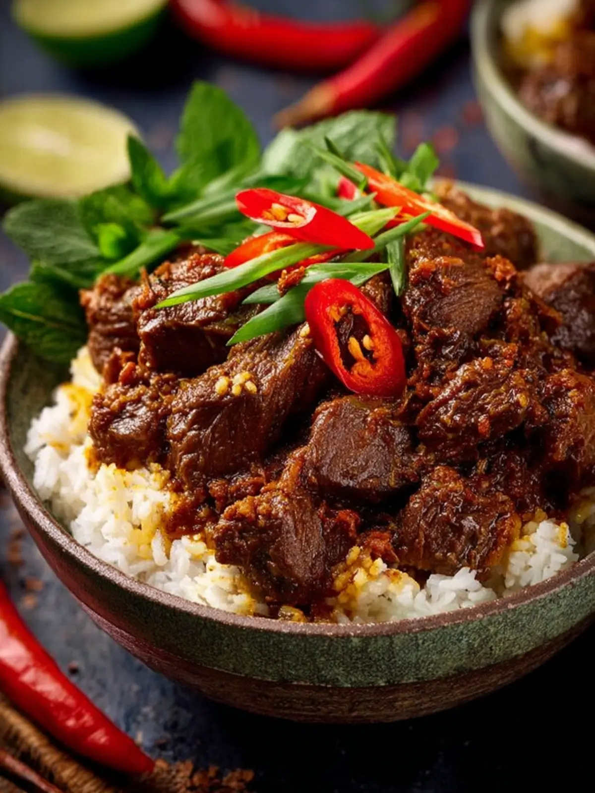 Spicy Beef Rendang Third Image yftdml