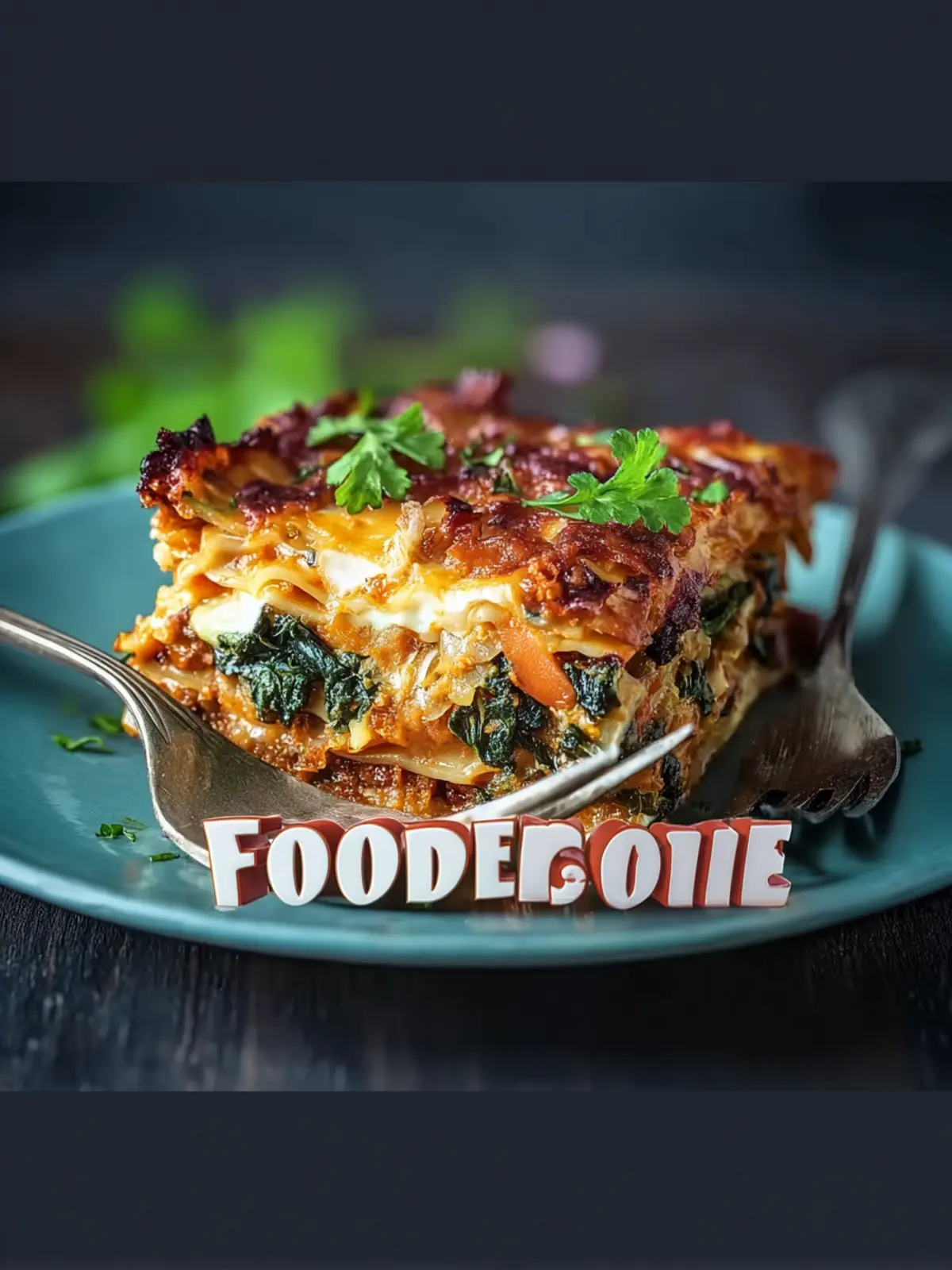Vegan Cabbage Lasagna with Creamy Spinach Delight Fourth Image idvrue