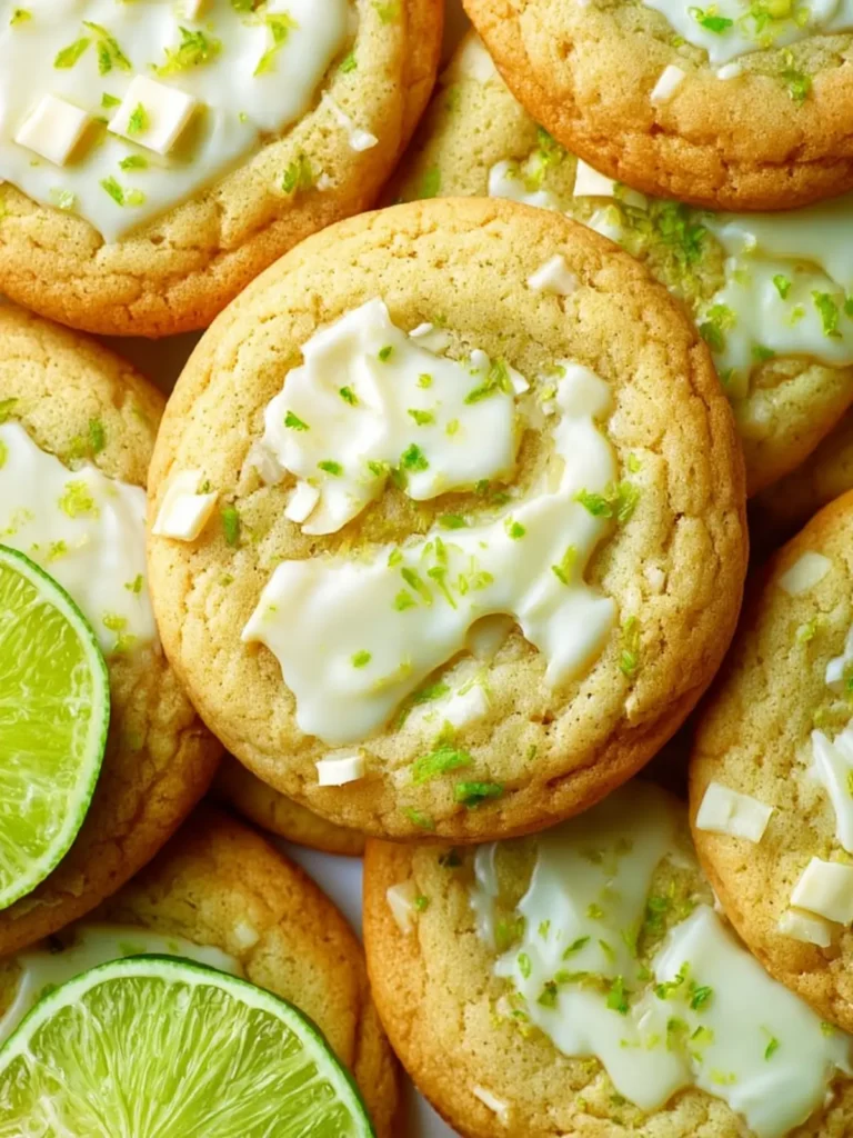White Chocolate Key Lime Cookies First Image