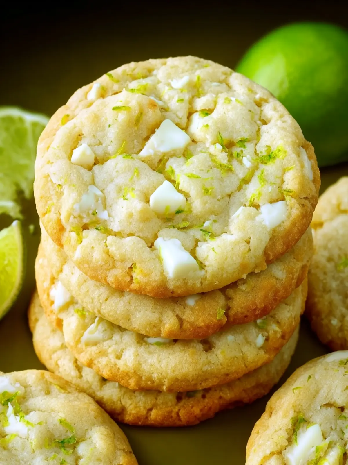 White Chocolate Key Lime Cookies Third Image rtvp6r