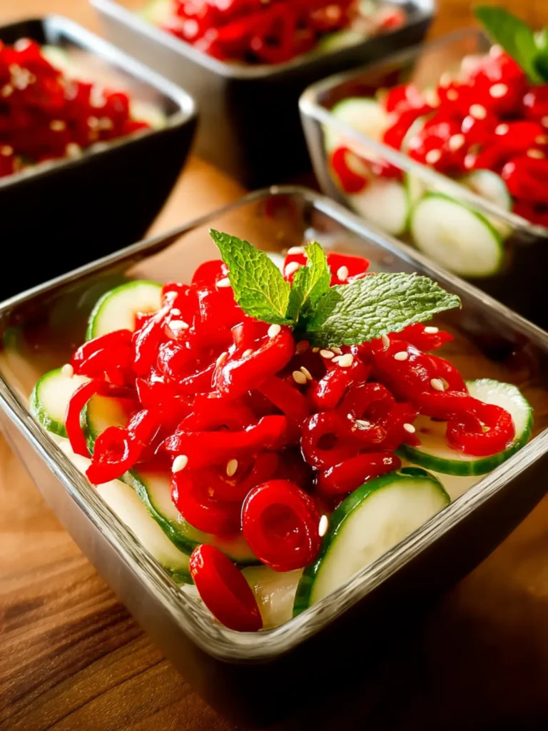 Asian Cucumber Salad First Image