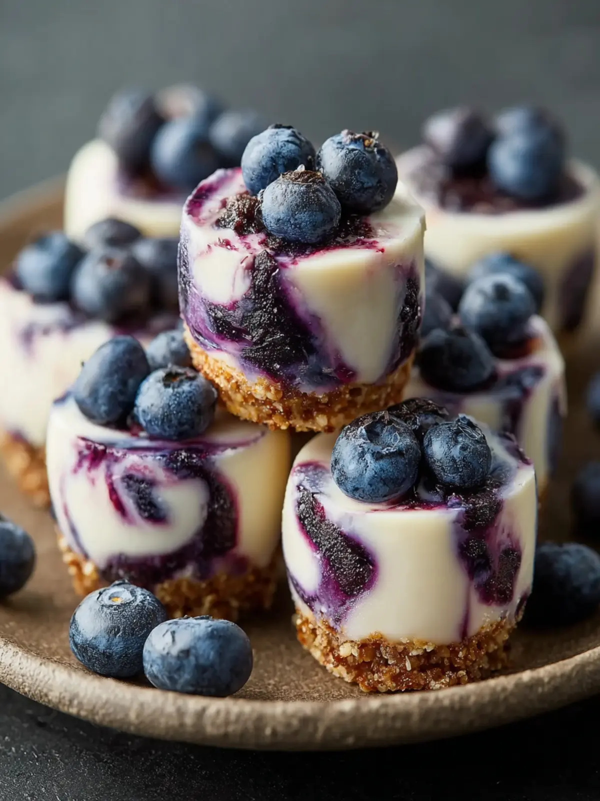 Blueberry Greek Yogurt Bites: Easy Healthy Morning Snack! 8 Blueberry Greek Yogurt Bites Healthy Morning Bites Snack Fourth Image izgvfz