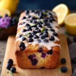 Blueberry Lemon Bread (No Eggs, No Dairy) First Image