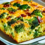 Broccoli Cheese Breakfast Casserole First Image