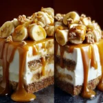 Caramel Banana Bread Ice Cream Cake First Image