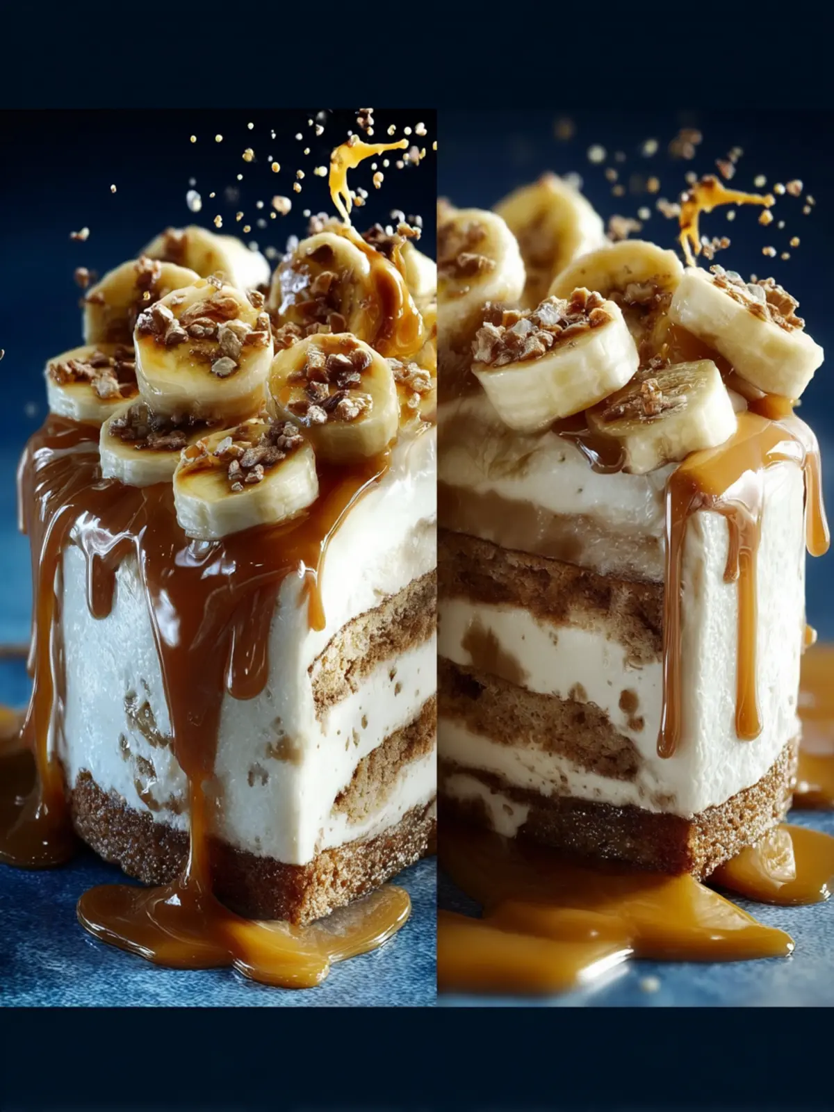Caramel Banana Bread Ice Cream Cake: Indulgent Bliss Awaits 8 Caramel Banana Bread Ice Cream Cake Fourth Image ho6ee2