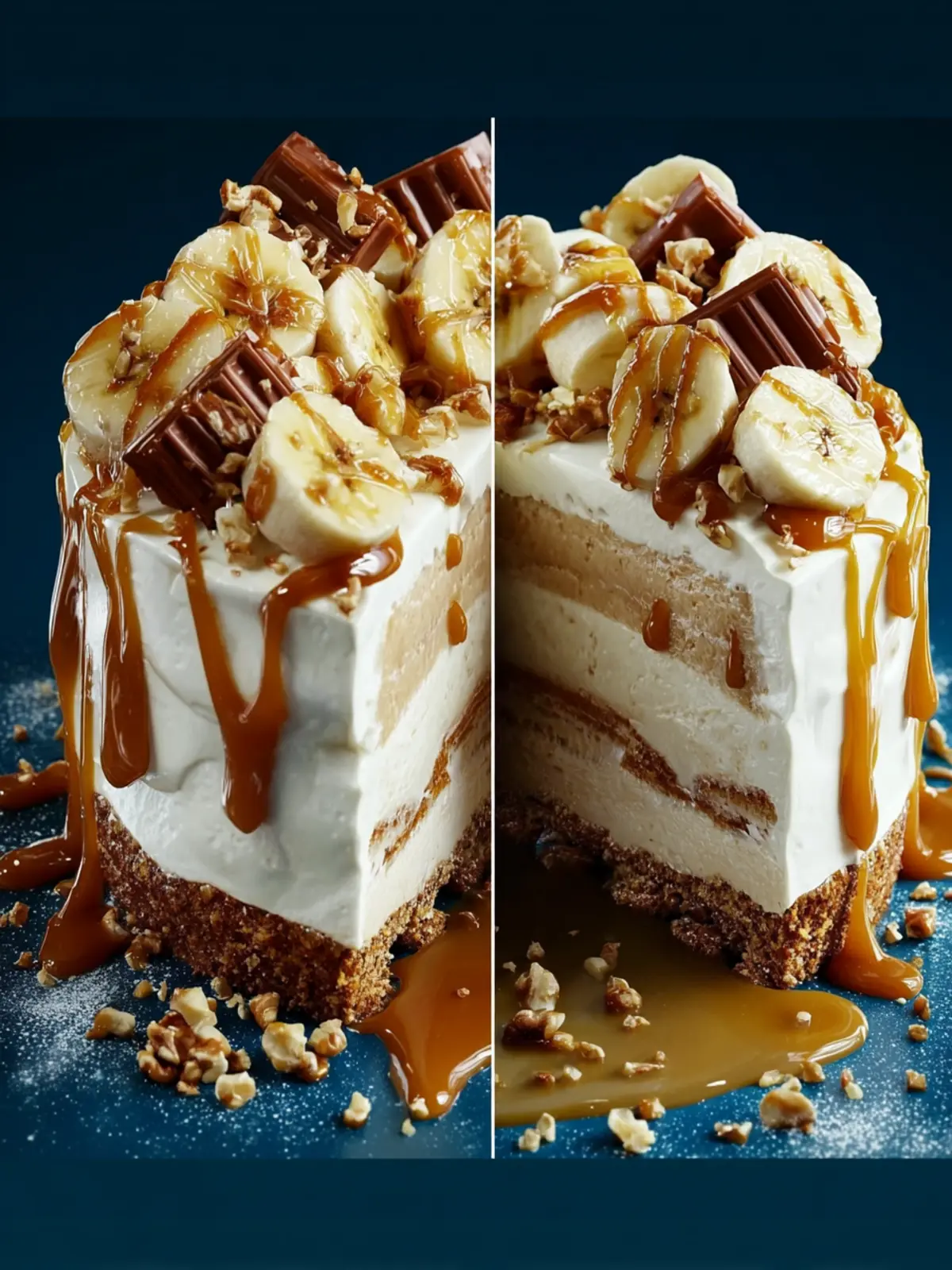 Caramel Banana Bread Ice Cream Cake: Indulgent Bliss Awaits 6