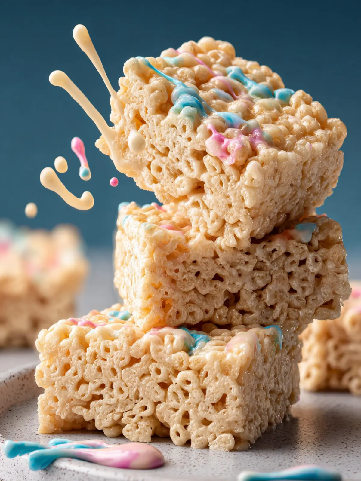 Condensed Milk Rice Krispie Treats Second Image vrcncb