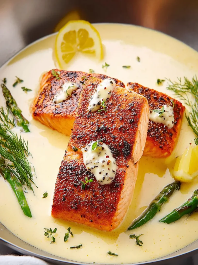 Creamy Dijon Salmon First Image