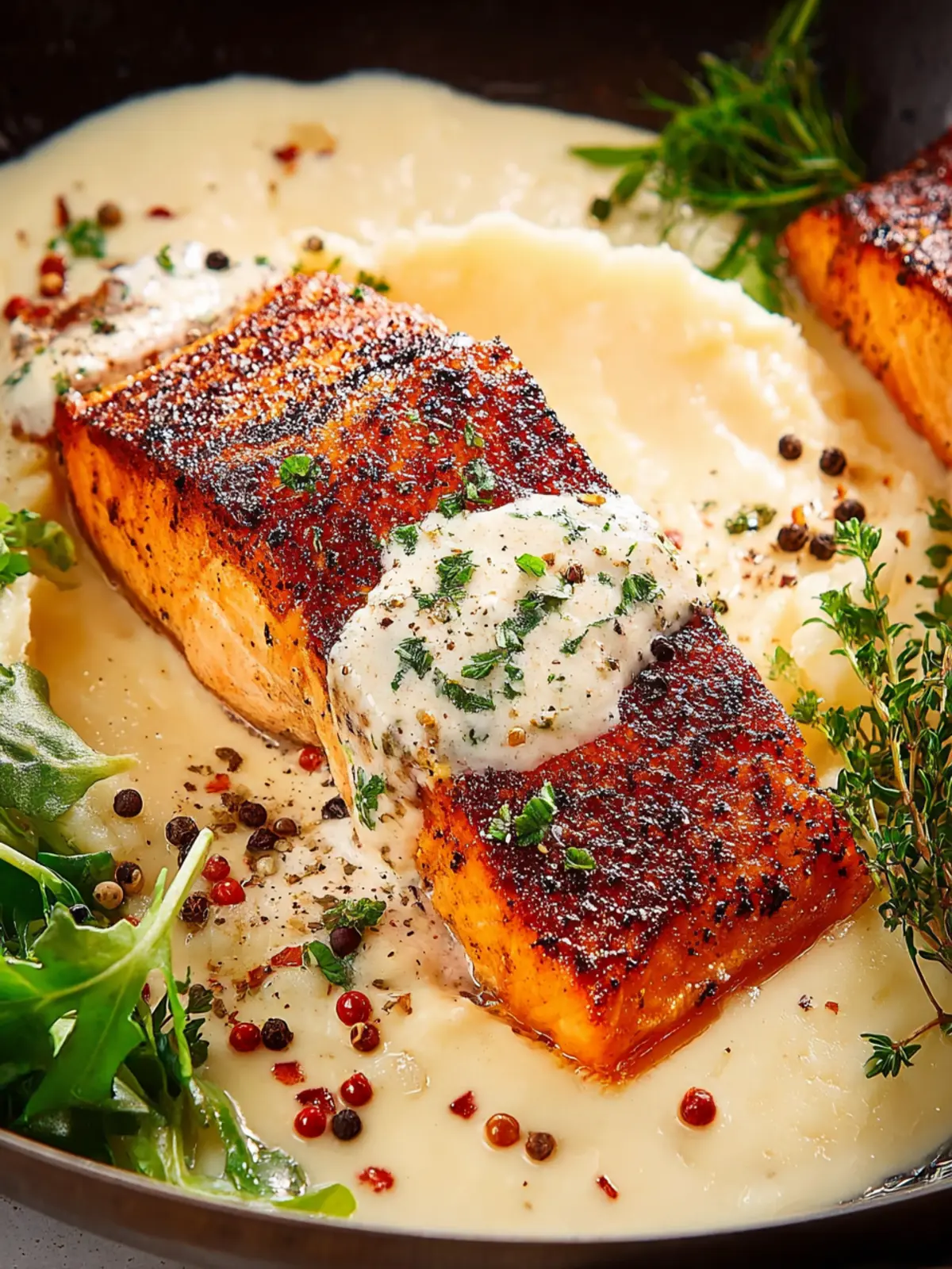 Creamy Dijon Salmon Third Image kirekl