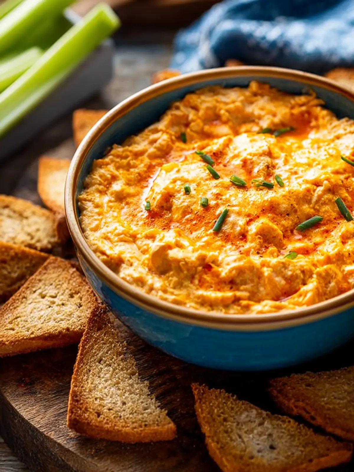 Crock Pot Buffalo Chicken Dip Fourth Image krjloh