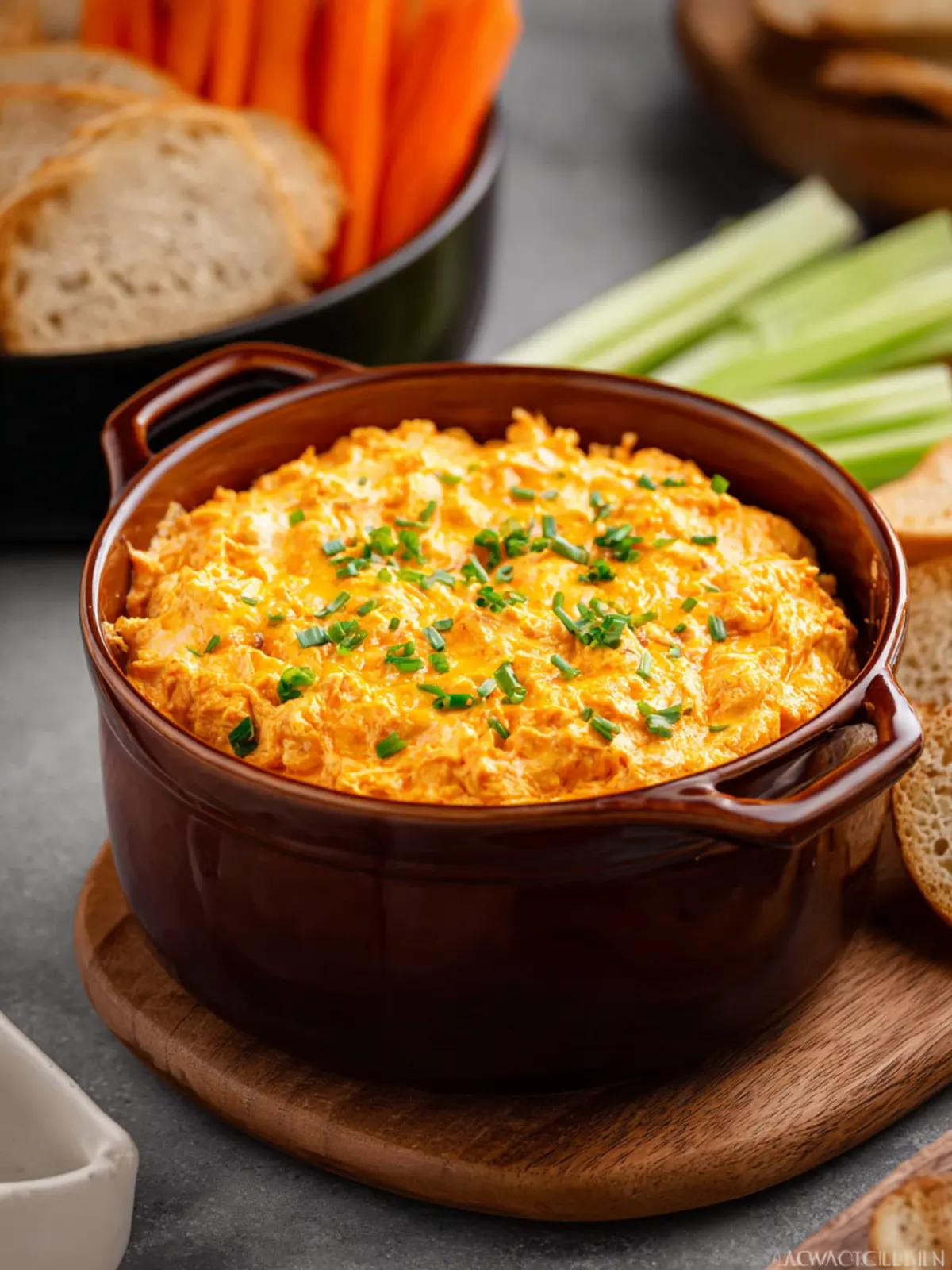 Crock Pot Buffalo Chicken Dip Third Image dw8ldq