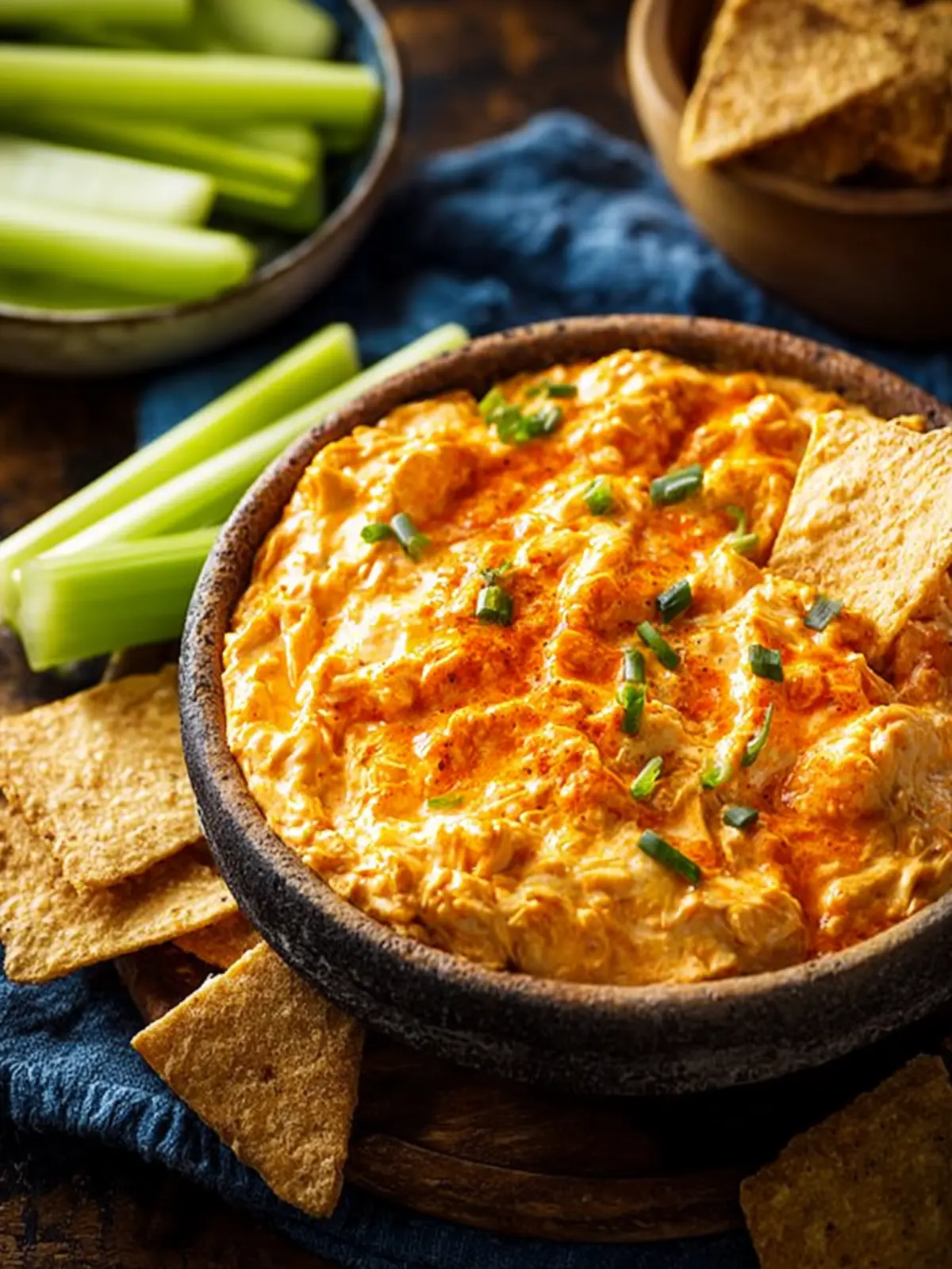 Crock Pot Buffalo Chicken Dip Third Image ndetnf
