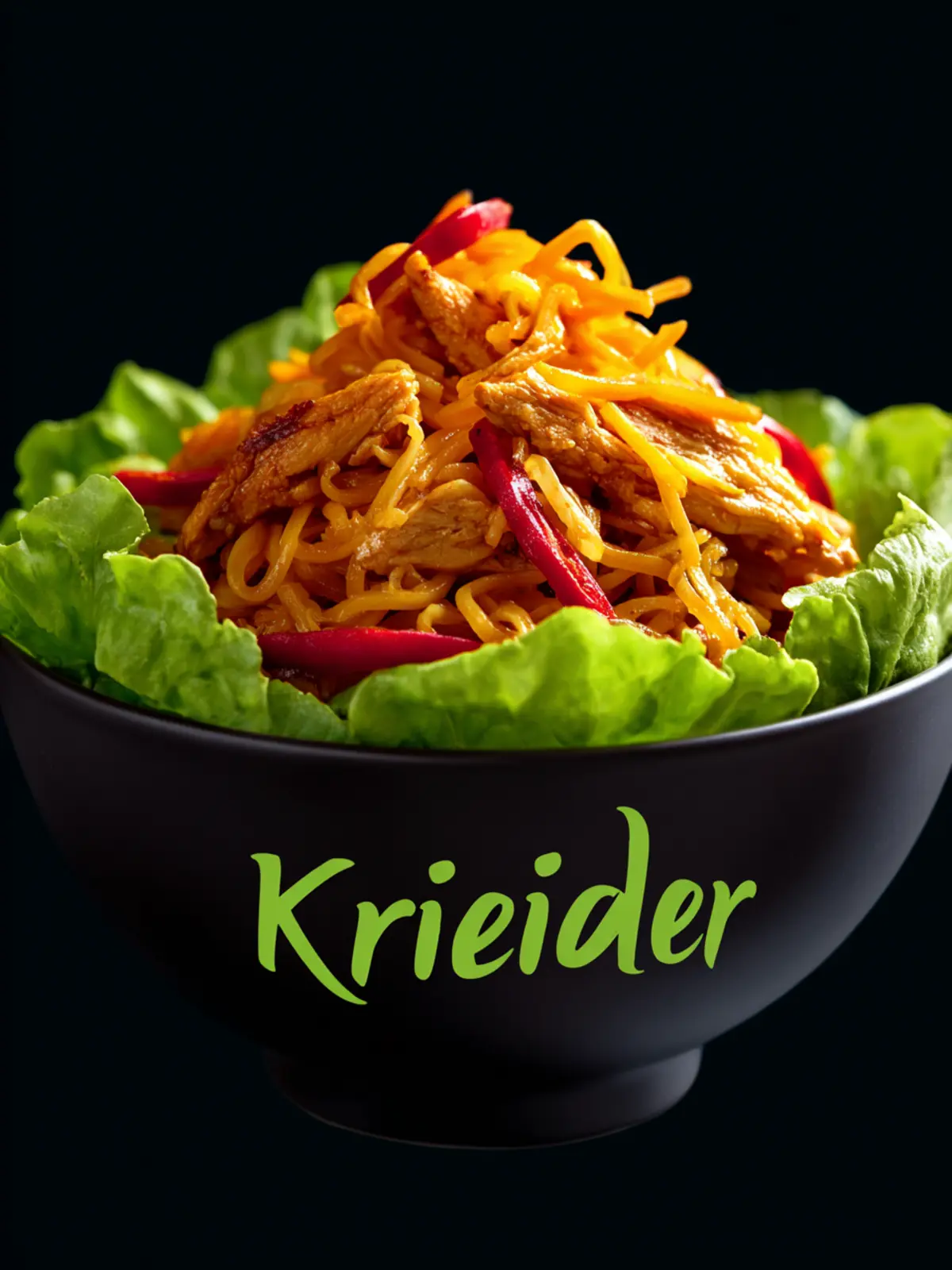 Delicious Singapore Noodle and Chicken Lettuce Cups to Savor Second Image qepntq