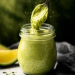 Easy 5 Minute Avocado Sauce First Image